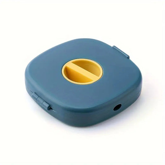 Portable Retractable Wire Winder Storage Box – Compact Travel Cable Organizer for Data, Mouse & Headphone Cables | 3 Colors | Ideal Gift for Tech Lovers