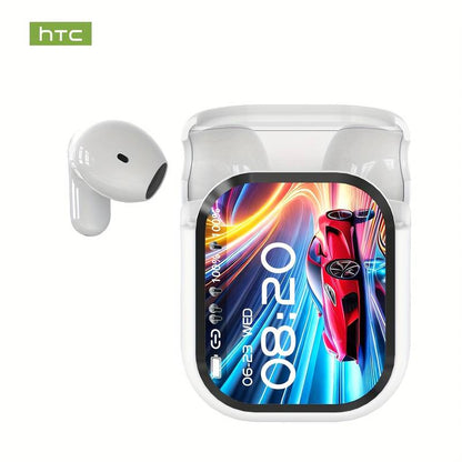 HTC NE20 Bluetooth V6.0 Earphones – TWS Wireless Sports Headphones with AI Translation