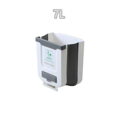 🚮 Foldable Hanging Trash Can – Smart, Space-Saving Waste Bin for Kitchen & Bathroom