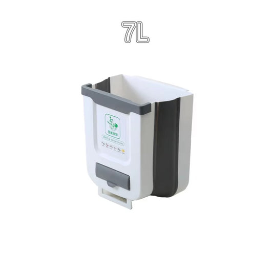 🚮 Foldable Hanging Trash Can – Smart, Space-Saving Waste Bin for Kitchen & Bathroom