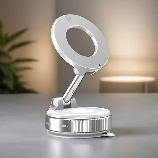 Magnetic Phone Holder Upgraded ABS 360° Rotatable And Foldable Design with a Vacuum Suction Cup N52