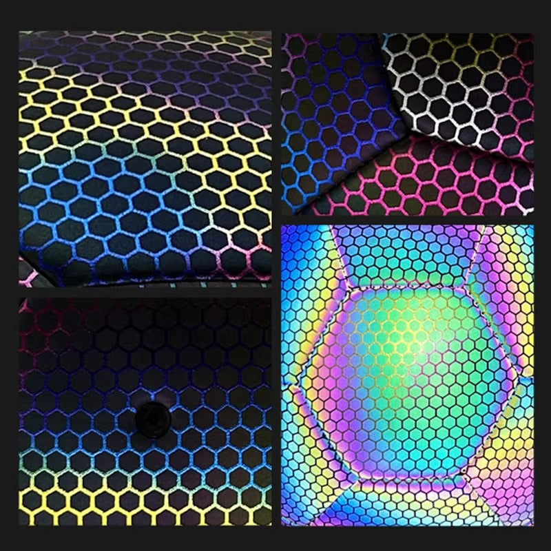 Reflective Football – Standard Size 5 Colorful PU Soccer Ball for Indoor & Outdoor Training