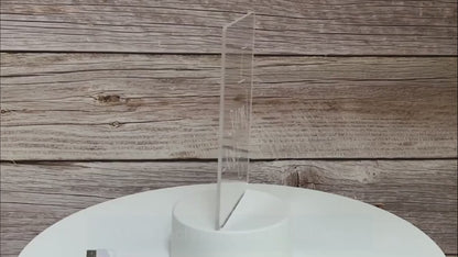 USB-Powered LED Night Light with Message Board – Touch Writing Surface Desk Lamp with Warm White Ambient Light